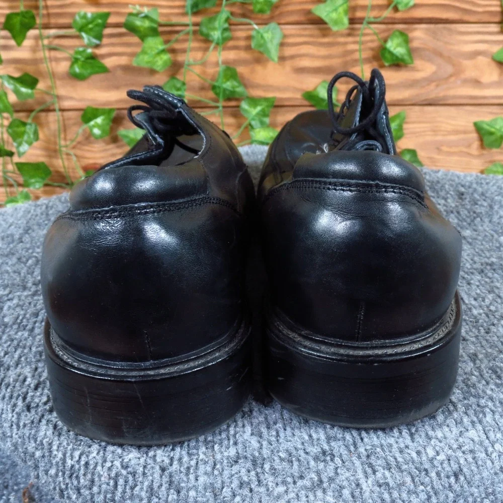 Dockers 090-3174 Mens Oxford Dress Shoe Sz 12M Formal Professional Black Leather